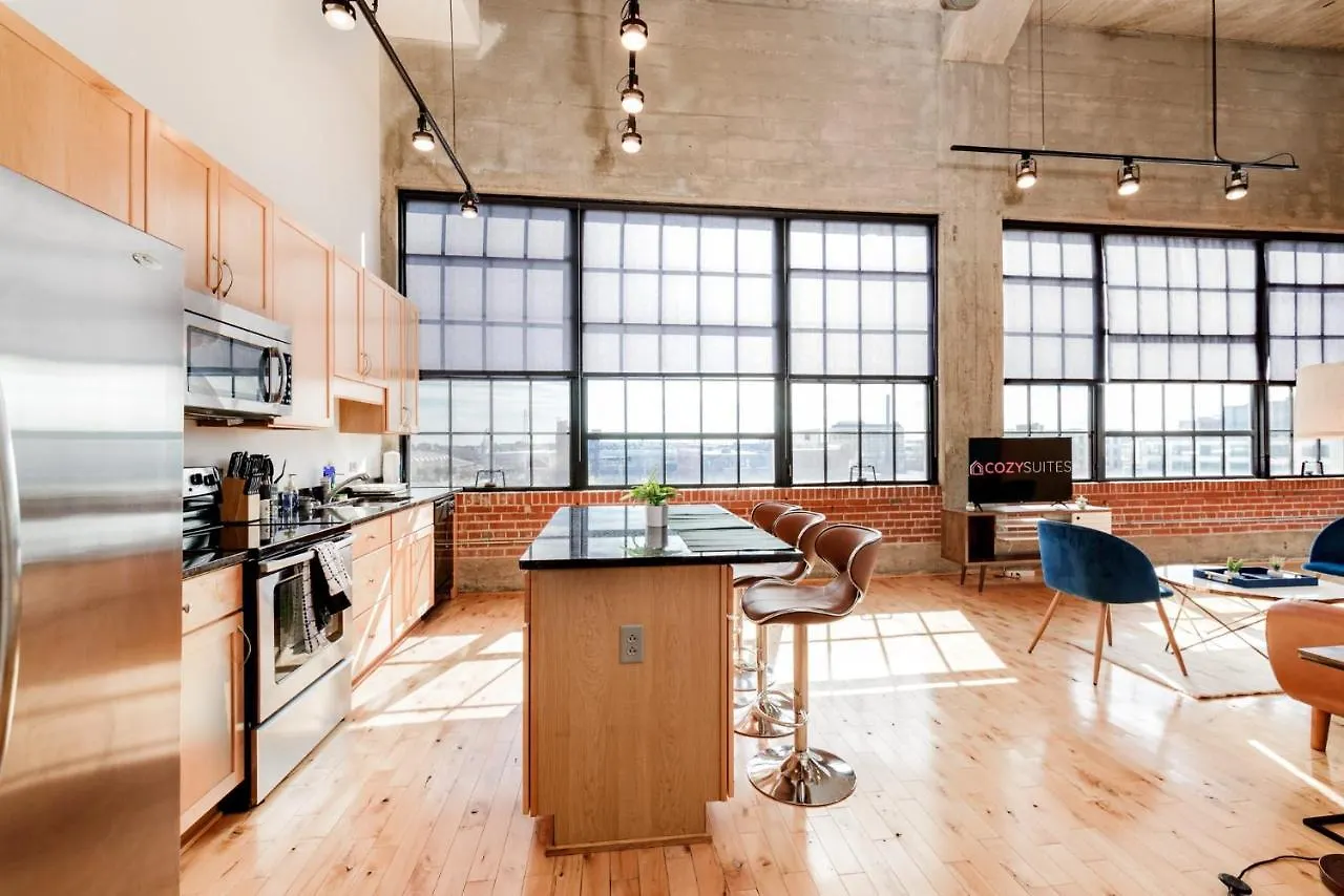 Cozysuites Gorgeous 2Br Penthouse W Skyline View Saint Louis 0*,